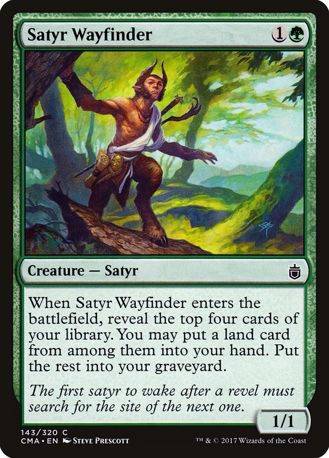 Satyr Wayfinder [Commander Anthology] | Dragon's Lair Comics and Fantasy Houston TX
