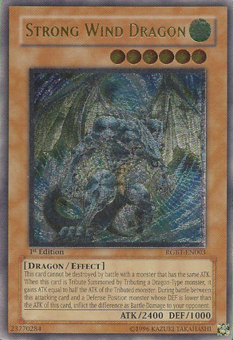 Strong Wind Dragon [RGBT-EN003] Ultimate Rare | Dragon's Lair Comics and Fantasy Houston TX