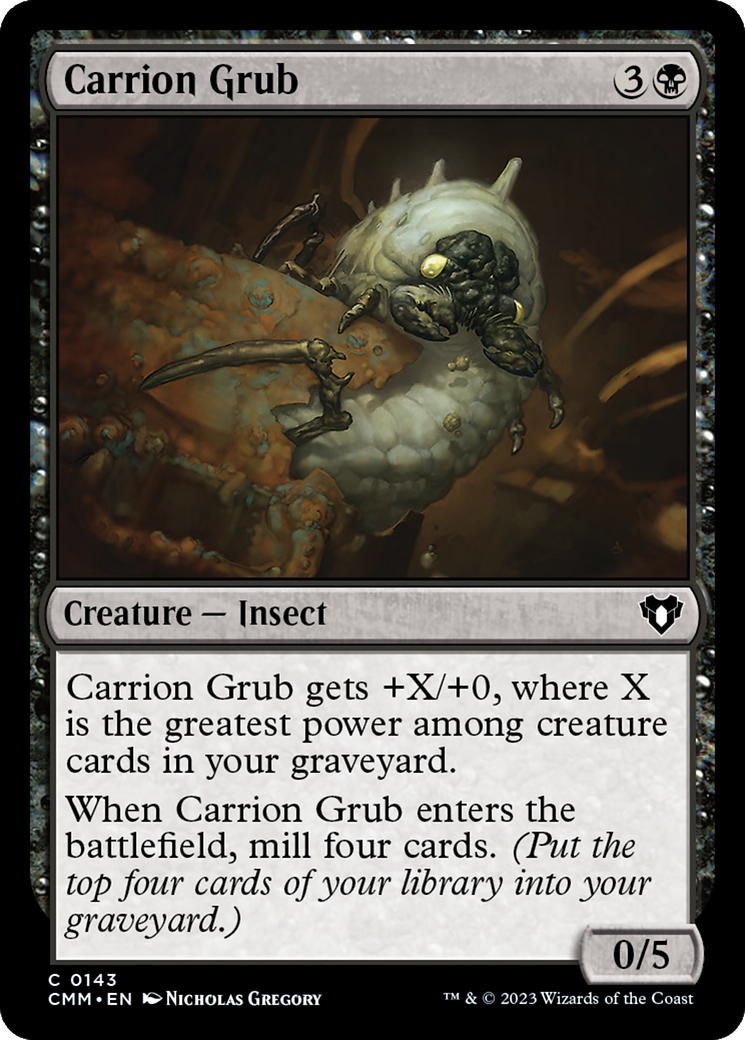 Carrion Grub [Commander Masters] | Dragon's Lair Comics and Fantasy Houston TX