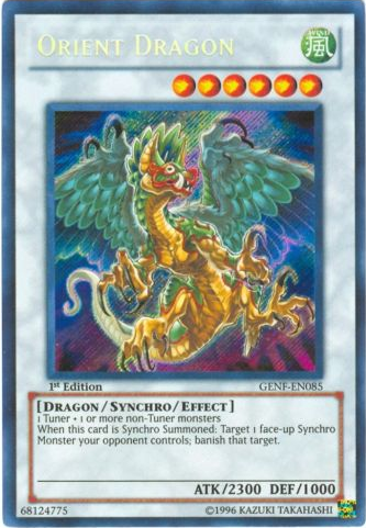 Orient Dragon [GENF-EN085] Secret Rare | Dragon's Lair Comics and Fantasy Houston TX