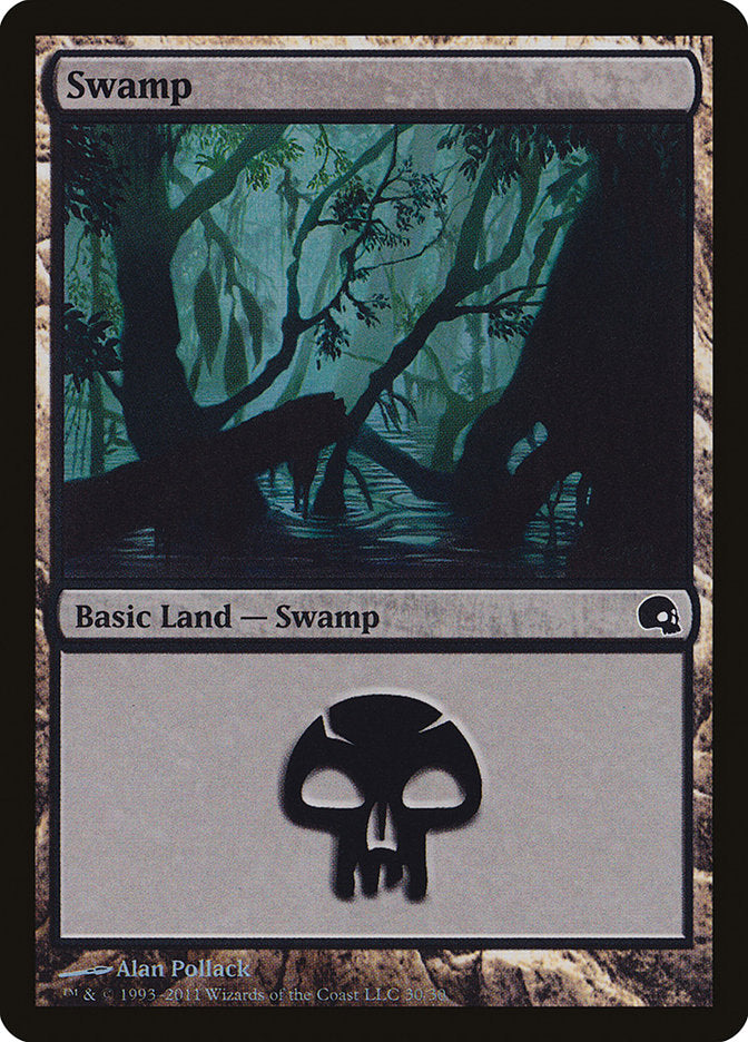 Swamp (30) [Premium Deck Series: Graveborn] | Dragon's Lair Comics and Fantasy Houston TX