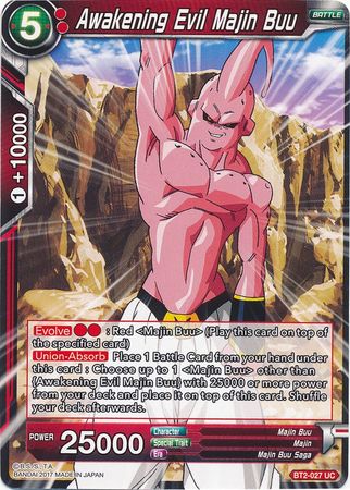 Awakening Evil Majin Buu (BT2-027) [Union Force] | Dragon's Lair Comics and Fantasy Houston TX