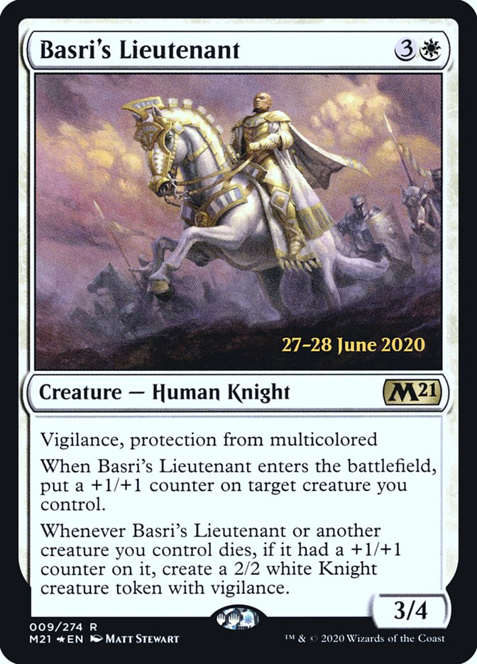 Basri's Lieutenant [Core Set 2021 Prerelease Promos] | Dragon's Lair Comics and Fantasy Houston TX