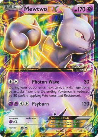 Mewtwo EX (XY183) (Jumbo Card) [XY: Black Star Promos] | Dragon's Lair Comics and Fantasy Houston TX