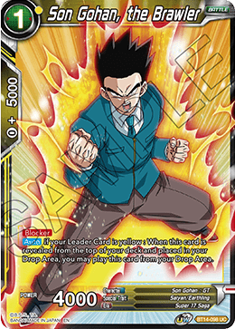 Son Gohan, the Brawler (BT14-098) [Cross Spirits] | Dragon's Lair Comics and Fantasy Houston TX