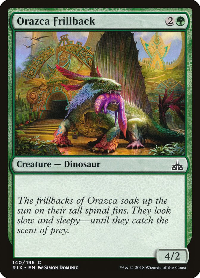 Orazca Frillback [Rivals of Ixalan] | Dragon's Lair Comics and Fantasy Houston TX