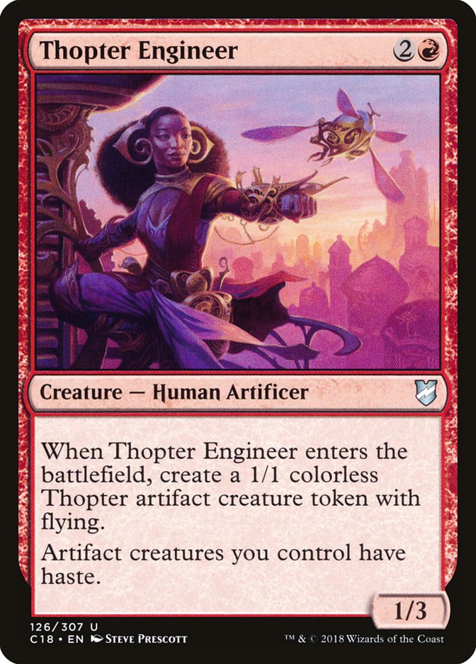 Thopter Engineer [Commander 2018] | Dragon's Lair Comics and Fantasy Houston TX