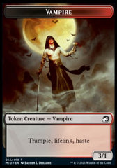 Wolf // Vampire Double-Sided Token [Innistrad: Midnight Hunt Tokens] | Dragon's Lair Comics and Fantasy Houston TX