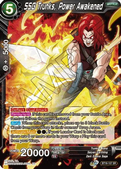 SSG Trunks, Power Awakened (BT16-107) [Realm of the Gods] | Dragon's Lair Comics and Fantasy Houston TX