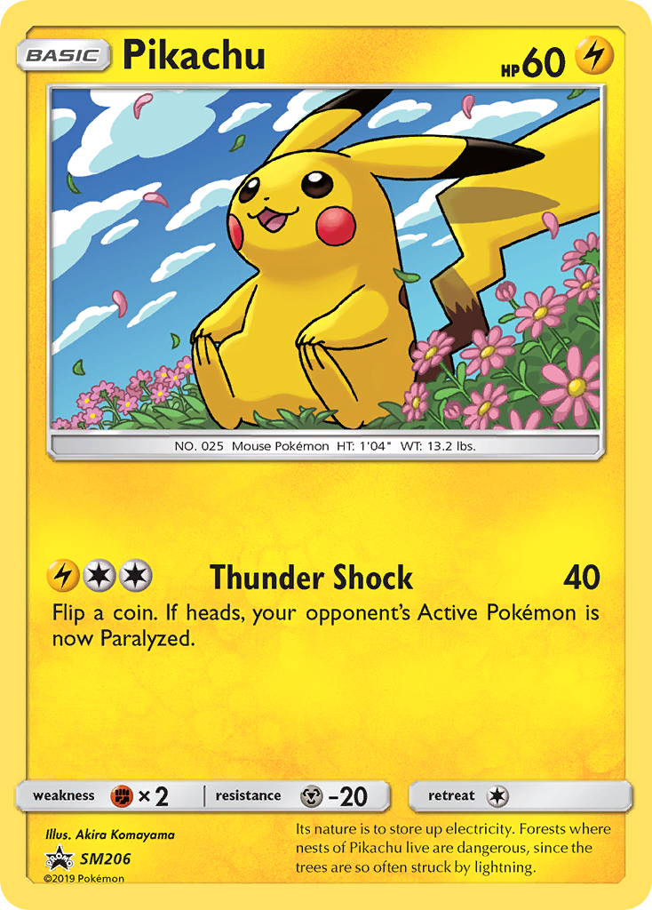 Pikachu (SM206) [Sun & Moon: Black Star Promos] | Dragon's Lair Comics and Fantasy Houston TX