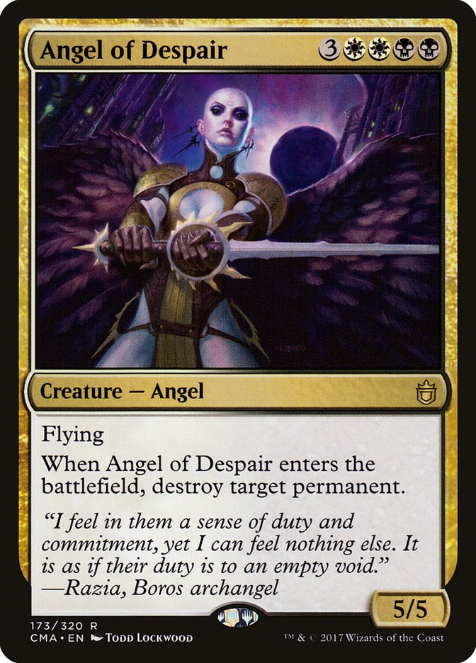 Angel of Despair [Commander Anthology] | Dragon's Lair Comics and Fantasy Houston TX