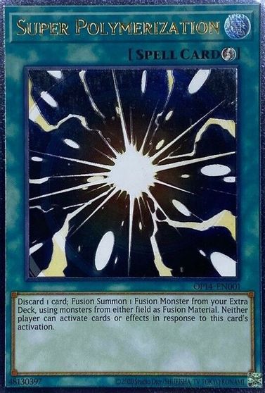 Super Polymerization [OP14-EN001] Ultimate Rare | Dragon's Lair Comics and Fantasy Houston TX