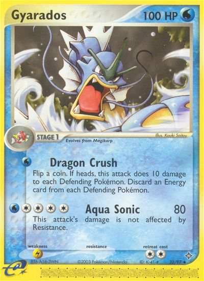 Gyarados (32/97) [EX: Dragon] | Dragon's Lair Comics and Fantasy Houston TX