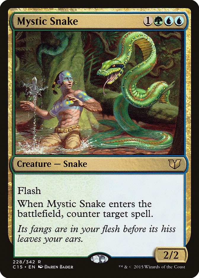 Mystic Snake [Commander 2015] | Dragon's Lair Comics and Fantasy Houston TX