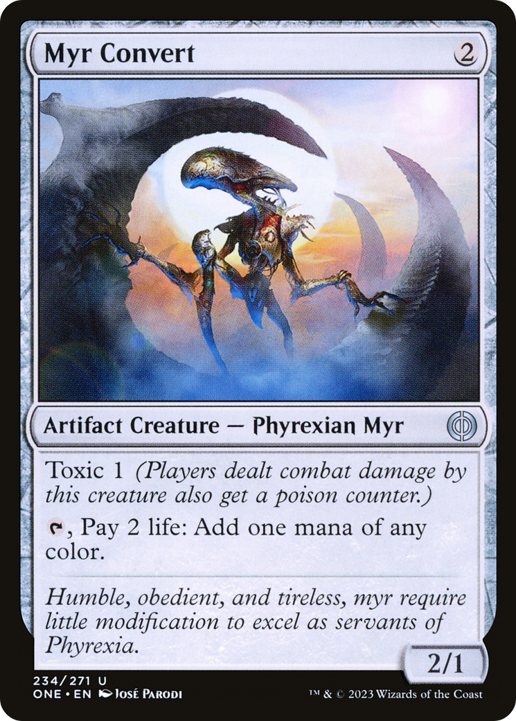 Myr Convert [Phyrexia: All Will Be One] | Dragon's Lair Comics and Fantasy Houston TX