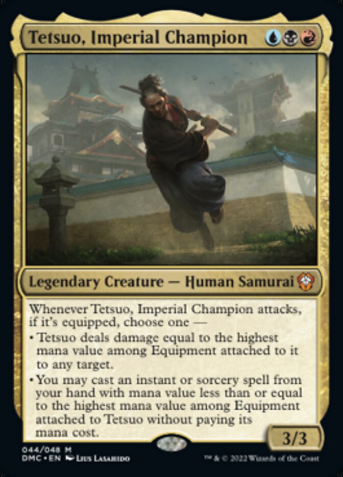 Tetsuo, Imperial Champion [Dominaria United Commander] | Dragon's Lair Comics and Fantasy Houston TX