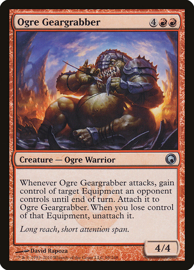 Ogre Geargrabber [Scars of Mirrodin] | Dragon's Lair Comics and Fantasy Houston TX