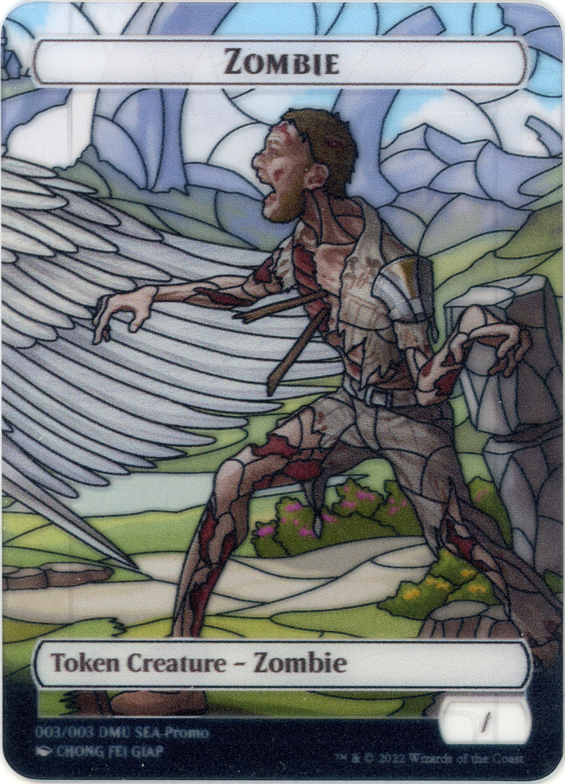 Zombie Token (SEA Exclusive) [Dominaria United Tokens] | Dragon's Lair Comics and Fantasy Houston TX