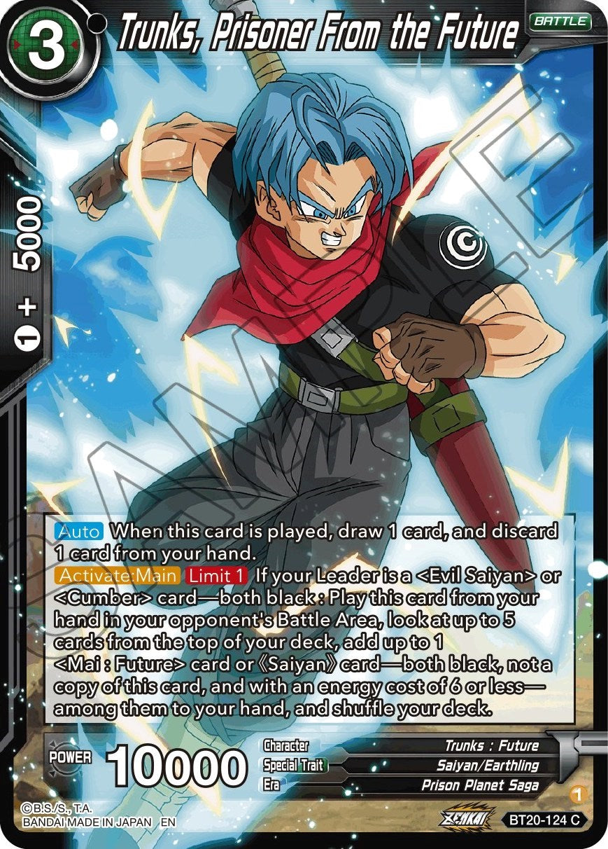 Trunks, Prisoner From the Future (BT20-124) [Power Absorbed] | Dragon's Lair Comics and Fantasy Houston TX