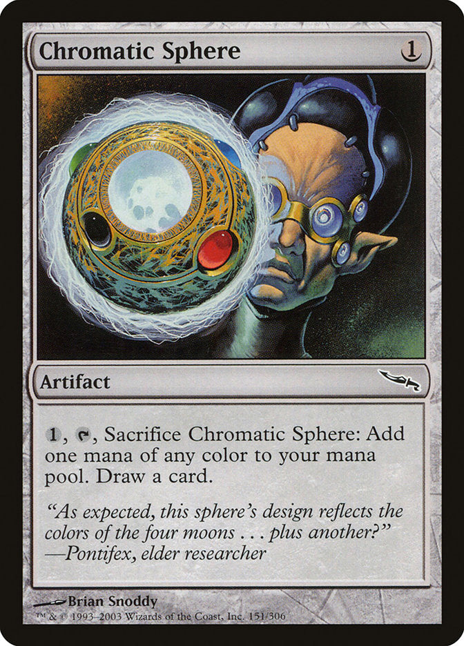 Chromatic Sphere [Mirrodin] | Dragon's Lair Comics and Fantasy Houston TX