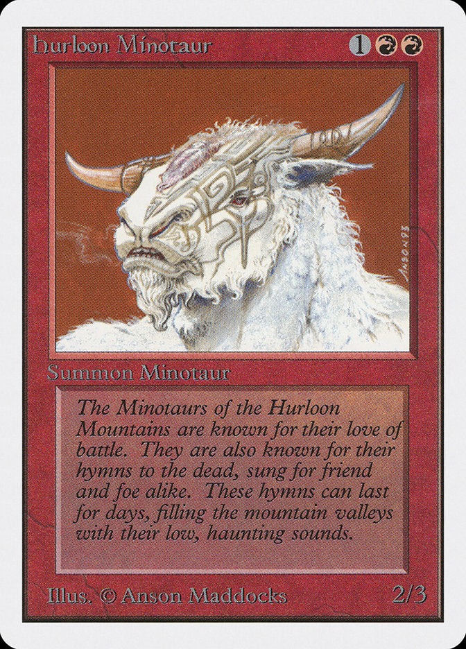 Hurloon Minotaur [Unlimited Edition] | Dragon's Lair Comics and Fantasy Houston TX