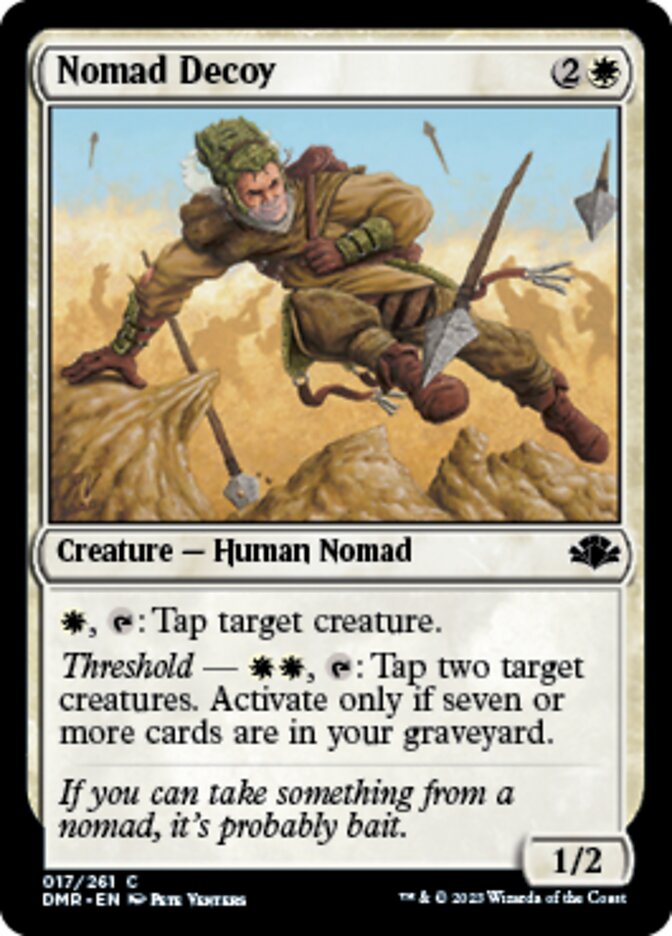 Nomad Decoy [Dominaria Remastered] | Dragon's Lair Comics and Fantasy Houston TX