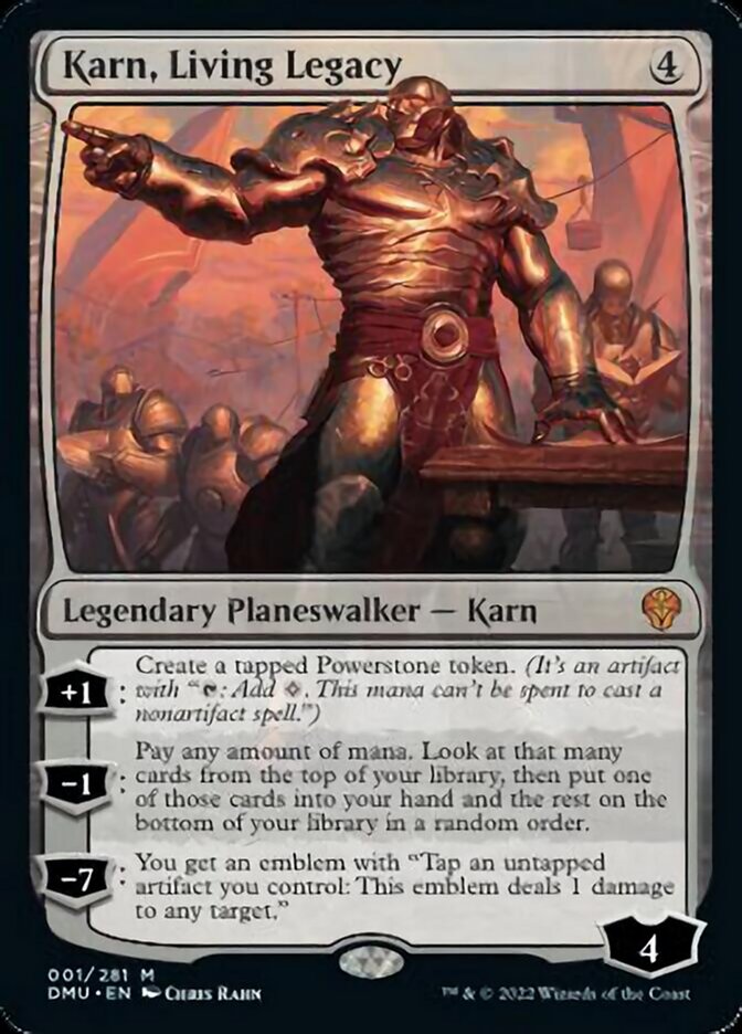 Karn, Living Legacy [Dominaria United] | Dragon's Lair Comics and Fantasy Houston TX