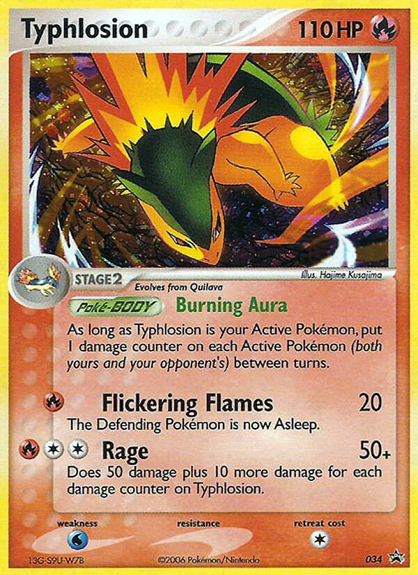 Typhlosion (034) [Nintendo: Black Star Promos] | Dragon's Lair Comics and Fantasy Houston TX