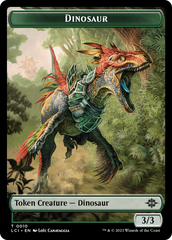 Dinosaur Egg // Dinosaur (0010) Double-Sided Token [The Lost Caverns of Ixalan Tokens] | Dragon's Lair Comics and Fantasy Houston TX