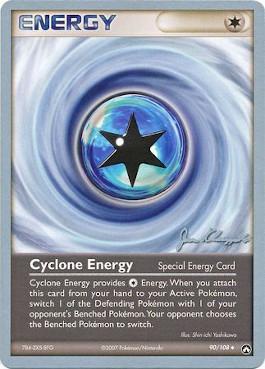 Cyclone Energy (90/108) (Psychic Lock - Jason Klaczynski) [World Championships 2008] | Dragon's Lair Comics and Fantasy Houston TX