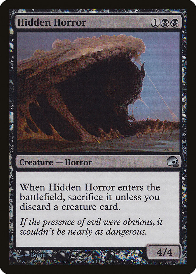 Hidden Horror [Premium Deck Series: Graveborn] | Dragon's Lair Comics and Fantasy Houston TX