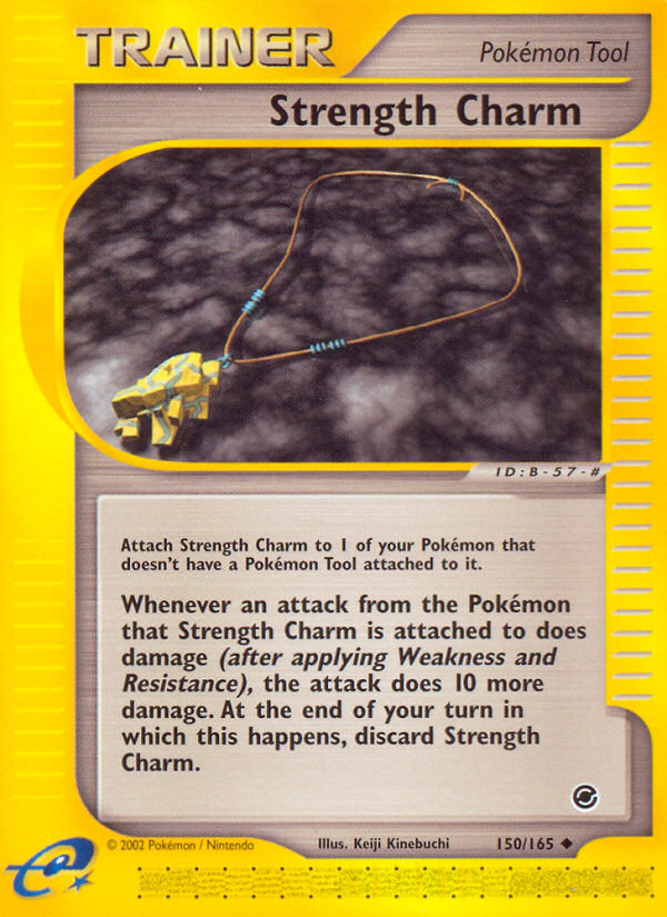 Strength Charm (150/165) [Expedition: Base Set] | Dragon's Lair Comics and Fantasy Houston TX