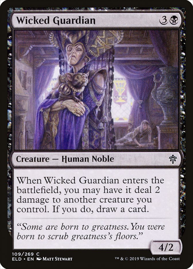 Wicked Guardian [Throne of Eldraine] | Dragon's Lair Comics and Fantasy Houston TX