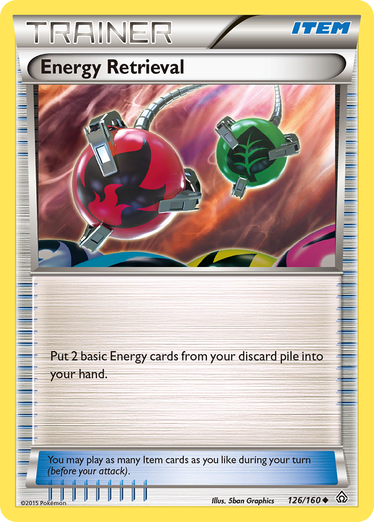 Energy Retrieval (126/160) [XY: Primal Clash] | Dragon's Lair Comics and Fantasy Houston TX