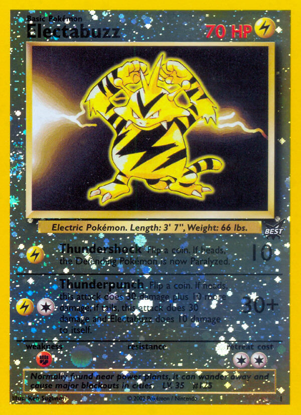 Electabuzz (1) [Best of Promos] | Dragon's Lair Comics and Fantasy Houston TX