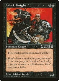 Black Knight (Oversized) [Oversize Cards] | Dragon's Lair Comics and Fantasy Houston TX