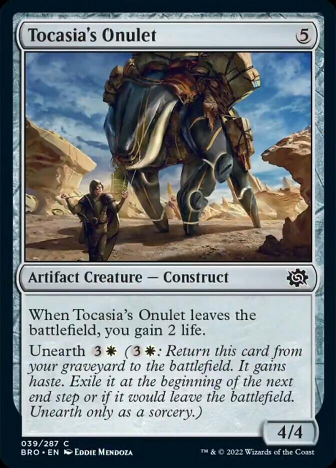 Tocasia's Onulet [The Brothers' War] | Dragon's Lair Comics and Fantasy Houston TX