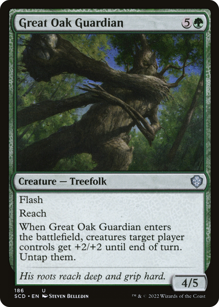 Great Oak Guardian [Starter Commander Decks] | Dragon's Lair Comics and Fantasy Houston TX