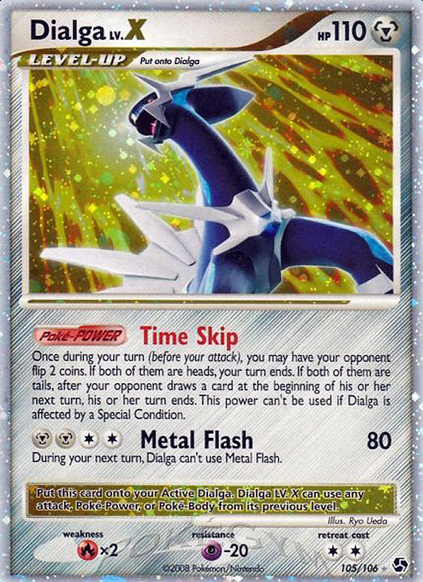 Dialga LV.X (105/106) [Diamond & Pearl: Great Encounters] | Dragon's Lair Comics and Fantasy Houston TX