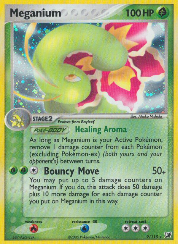 Meganium (9/115) (Theme Deck Exclusive) [EX: Unseen Forces] | Dragon's Lair Comics and Fantasy Houston TX