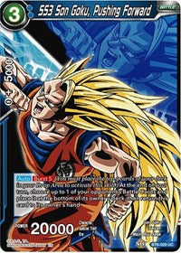 SS3 Son Goku, Pushing Forward (BT6-029) [Magnificent Collection Gogeta Version] | Dragon's Lair Comics and Fantasy Houston TX