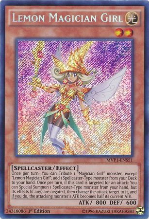 Lemon Magician Girl [MVP1-ENS51] Secret Rare | Dragon's Lair Comics and Fantasy Houston TX