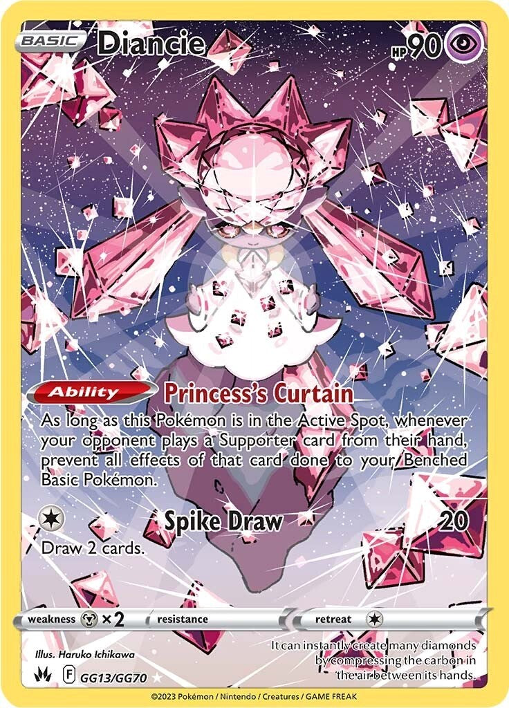 Diancie (GG13/GG70) [Sword & Shield: Crown Zenith] | Dragon's Lair Comics and Fantasy Houston TX