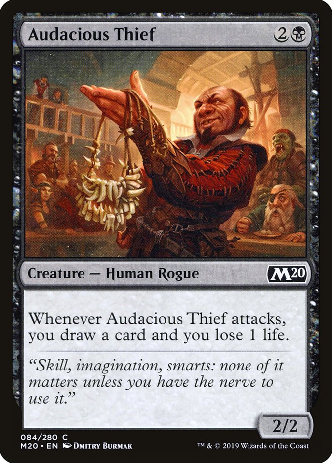 Audacious Thief [Core Set 2020] | Dragon's Lair Comics and Fantasy Houston TX