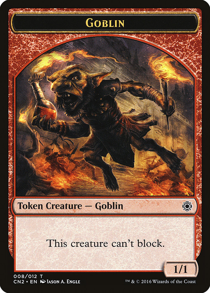 Goblin Token [Conspiracy: Take the Crown Tokens] | Dragon's Lair Comics and Fantasy Houston TX