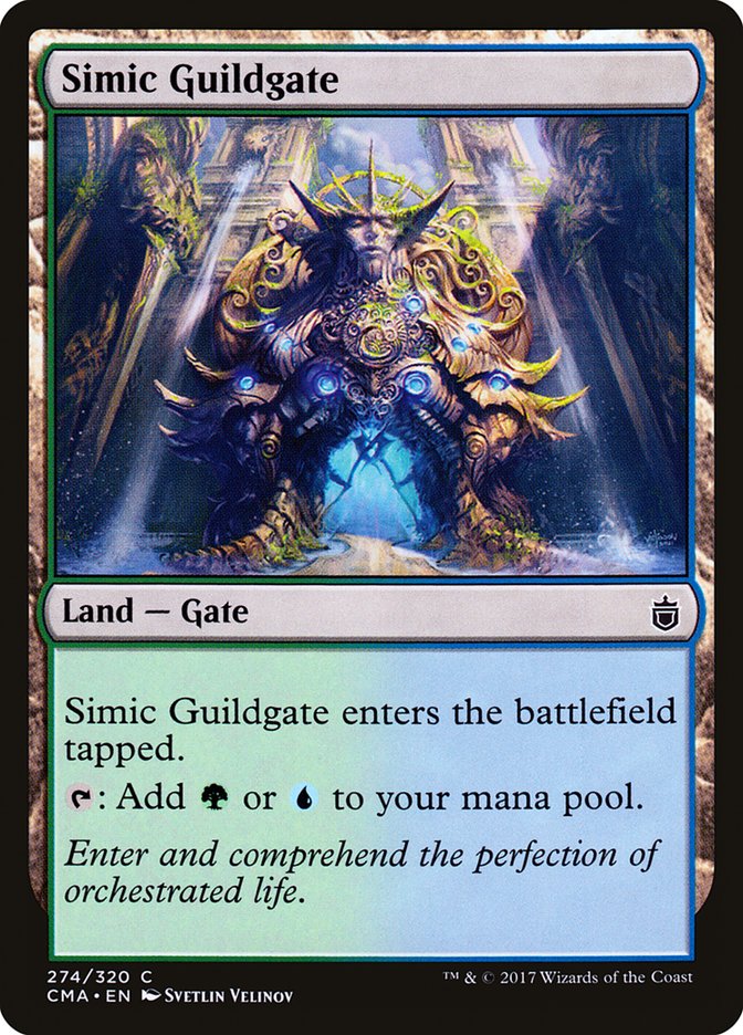 Simic Guildgate [Commander Anthology] | Dragon's Lair Comics and Fantasy Houston TX