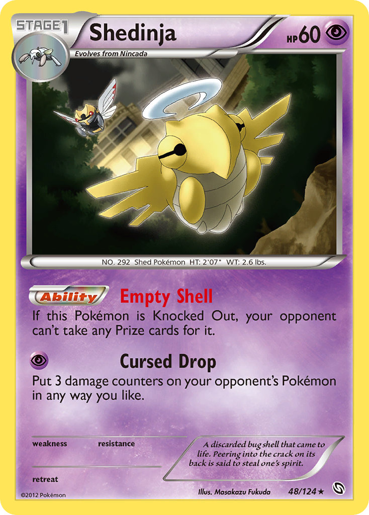 Shedinja (48/124) [Black & White: Dragons Exalted] | Dragon's Lair Comics and Fantasy Houston TX