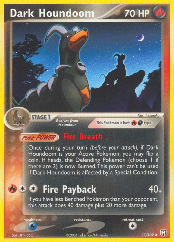 Dark Houndoom (37/109) [EX: Team Rocket Returns] | Dragon's Lair Comics and Fantasy Houston TX