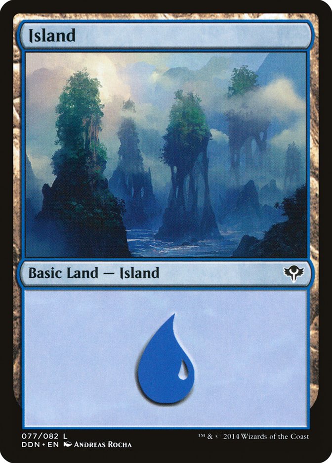 Island (77) [Duel Decks: Speed vs. Cunning] | Dragon's Lair Comics and Fantasy Houston TX