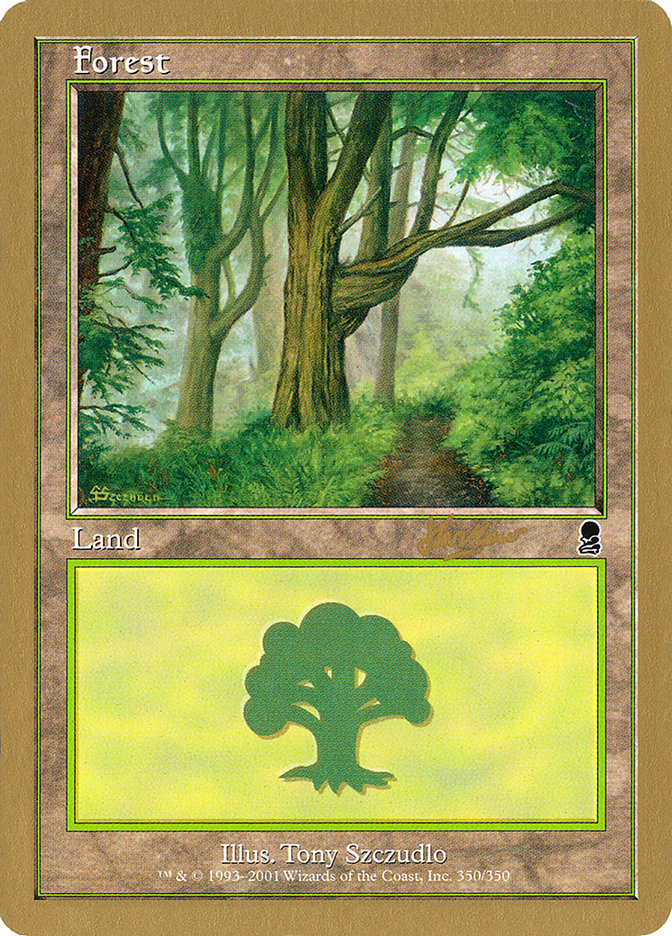 Forest (shh350) (Sim Han How) [World Championship Decks 2002] | Dragon's Lair Comics and Fantasy Houston TX